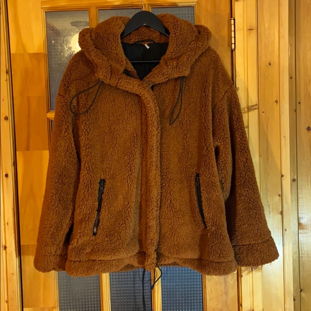 Free People Rust Utility Jacket - Picture 2 of 15